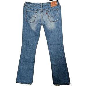 Y2K LEVIS JEANS Women 29 M (31 x 31) Premium Denim Ultimate Boot Cut 8" Low Rise